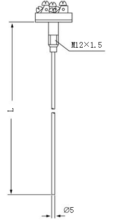 煙道、風道熱電偶熱電偶感溫元件