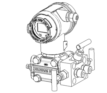智能壓力變送器一體化三閥組連接